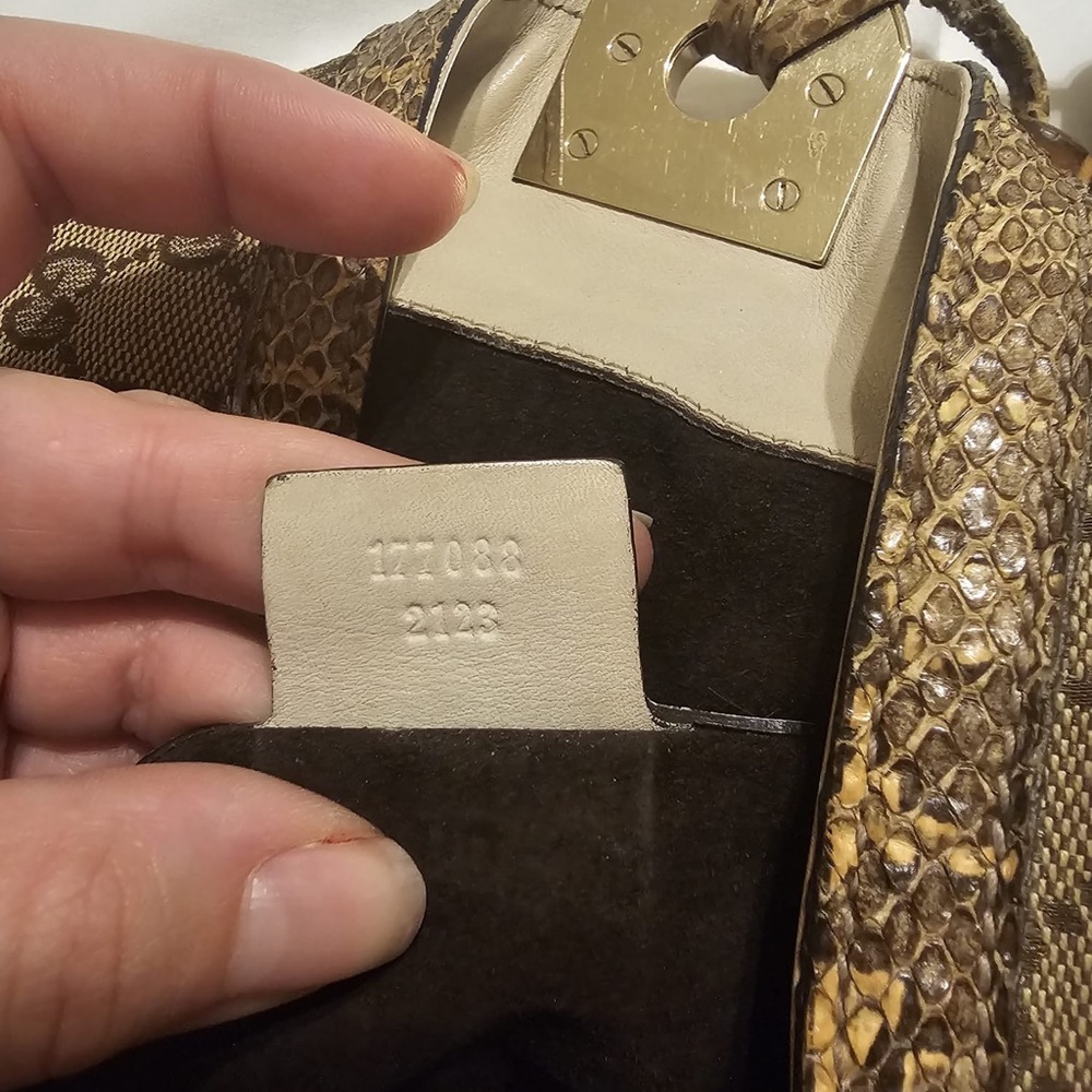 Gucci Monogram Large Chest Patchwork Indy Top Run… - image 7